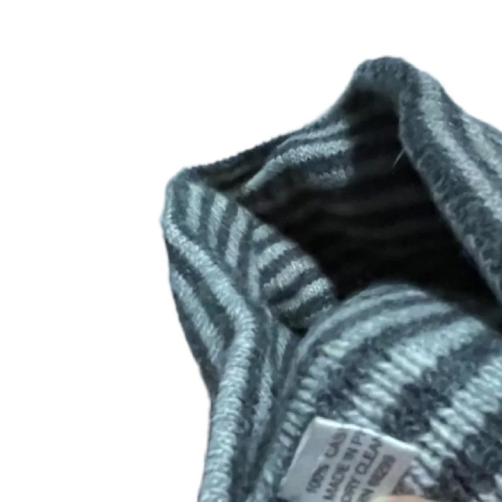 Portolano Kids Cashmere Stripe Hat 3-9 Years